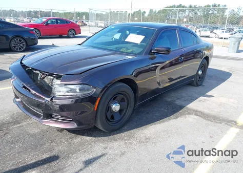 2017 Dodge Charger Police Rwd из США, поврежденный, VIN 2C3CDXAT4HH513377